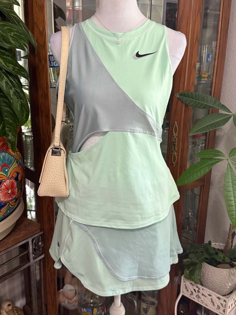 Nike Court Tennis Tank Top and Skort Set